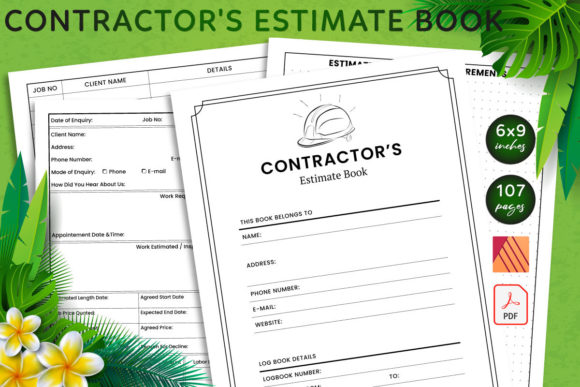 Contractor's Estimate Book: A Must-Have Tool