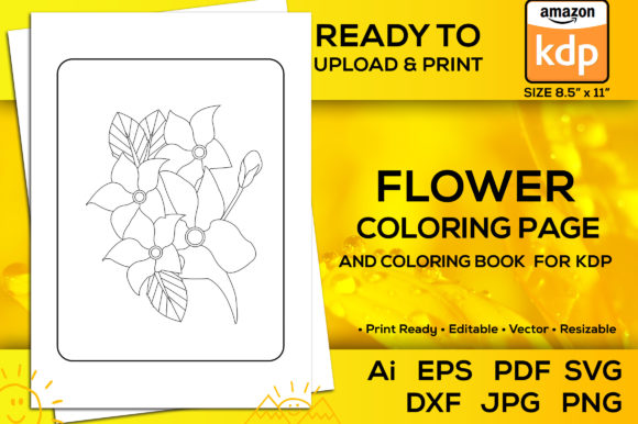 Discover the Versatile Charm of Flower Coloring Pages