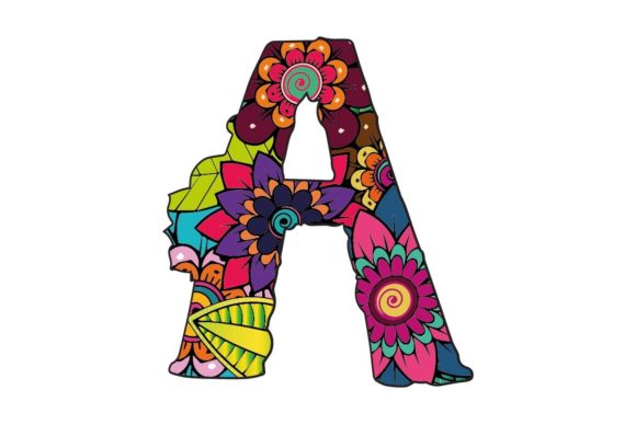 Explore A Letter Floral Alphabet
