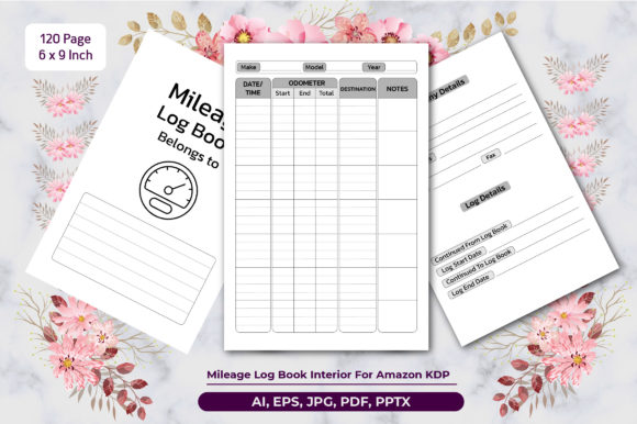 Exploring the Mileage Log Book Interior for KDP