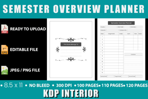 Master Your Semester with a Comprehensive Planner