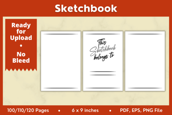 Sketchbook KDP Interior 6x9: A Versatile Design Tool