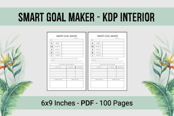 Smart Goal Maker KDP Interior: A Comprehensive Guide for Effective Planning and Execution