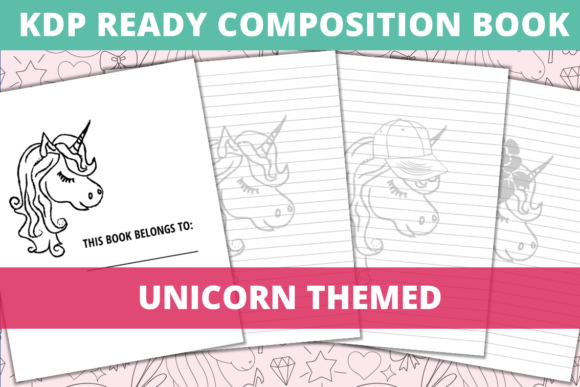 Unicorn Composition Book: A Magical Writing Companion