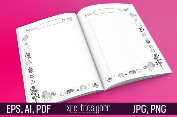 Unicorn Journal and Sketchbook Vol - 02