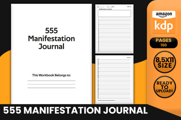 Unlock Potential with KDP 555 Manifestation Journal