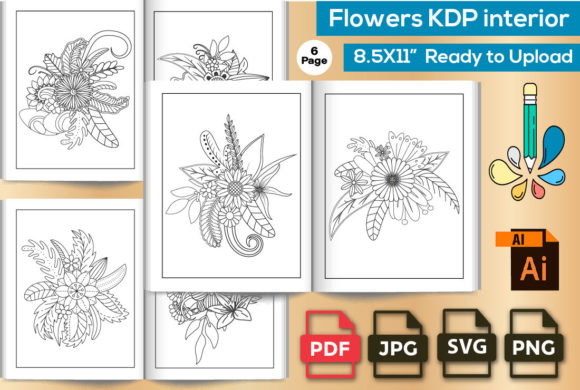 Unlocking Creativity with Flowers Coloring Page KDP Interior: A Comprehensive Guide