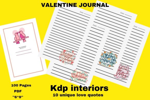 Valentine Gift Journal with Love Quotes: A Perfect Keepsake for Your Special Someone